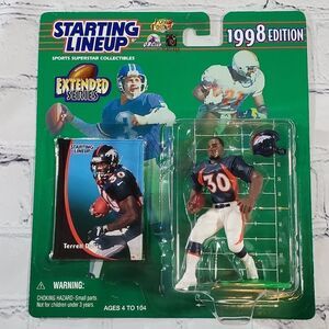💙NIB Terrell Davis 1997 Edition Starting Lineup Extended Series